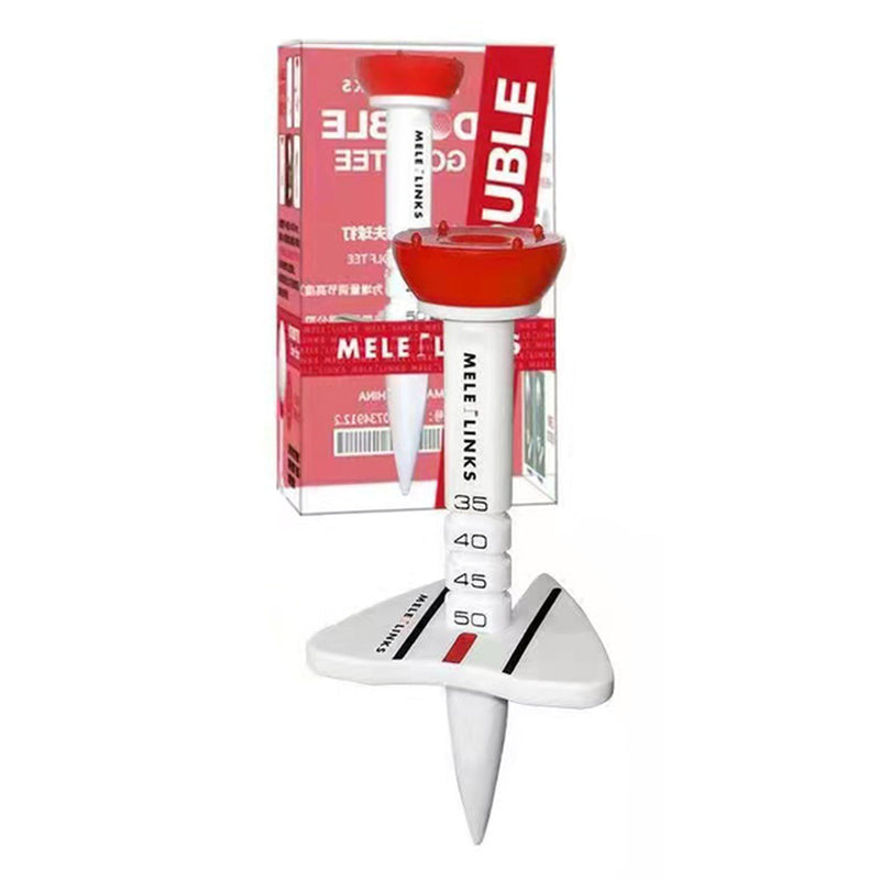 Golf Tee with Package 세트가 달린 골프 좌석 Red Orange Green Blue Internet Celebrity Plastice Tee for Golfer Gift Height Adjusted