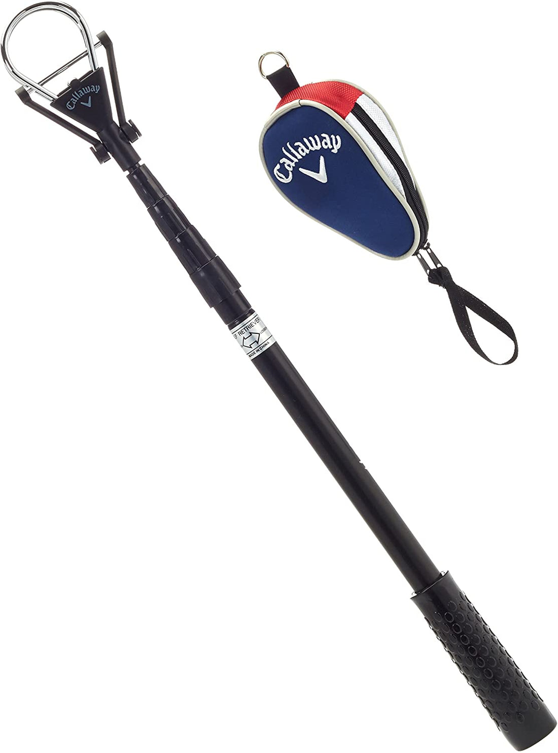 Callaway Golf Ball Retriever for Water, Telescopic with Dual-Zip Headcover