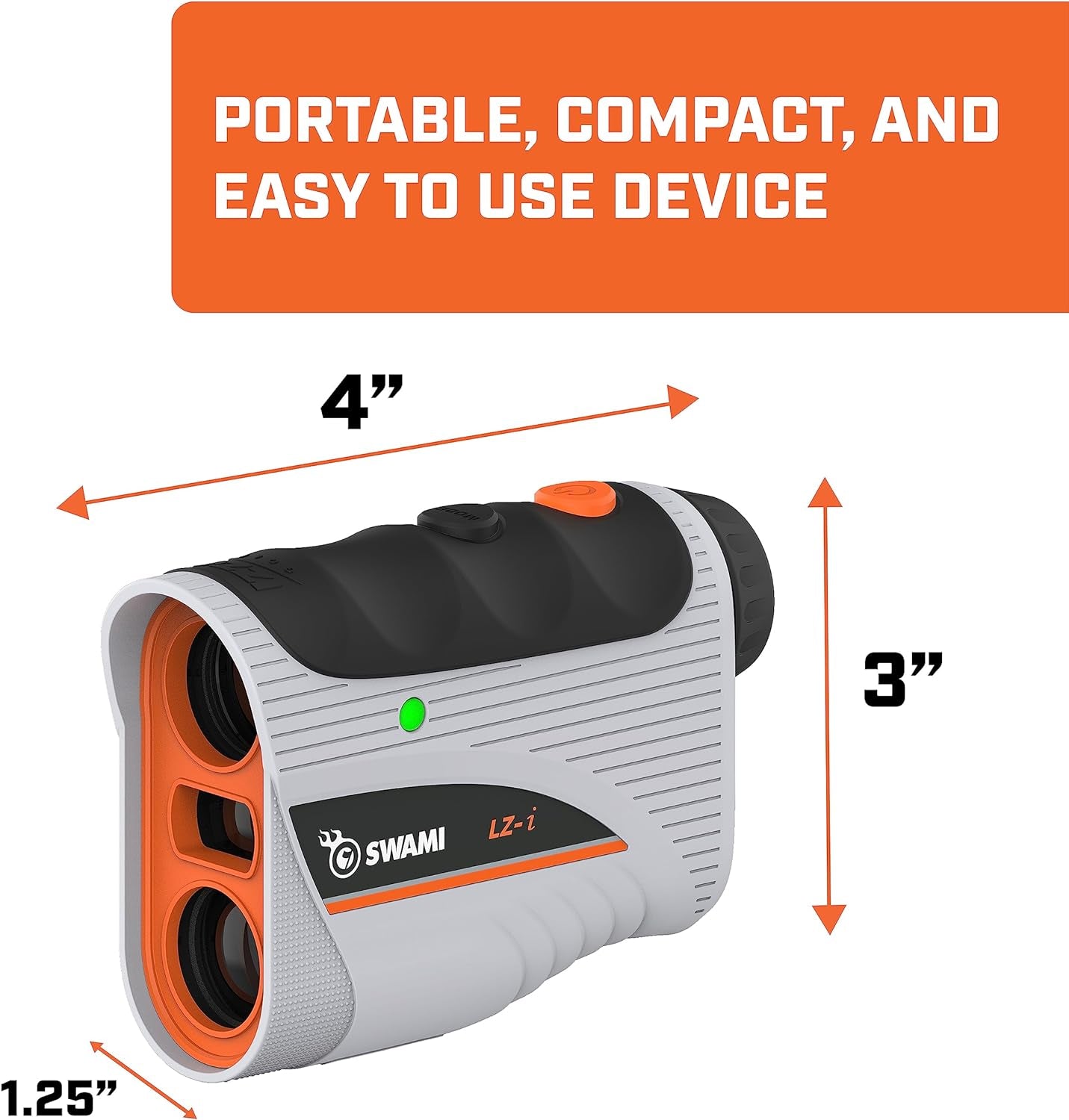 Golf Lz-I Golf Laser Rangefinder - on Course Golf Accessory Laser Rangefinder Accurate up to 800 Yards